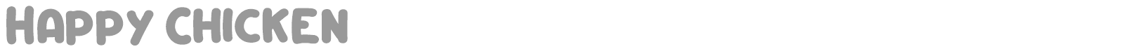Happy Chicken font preview